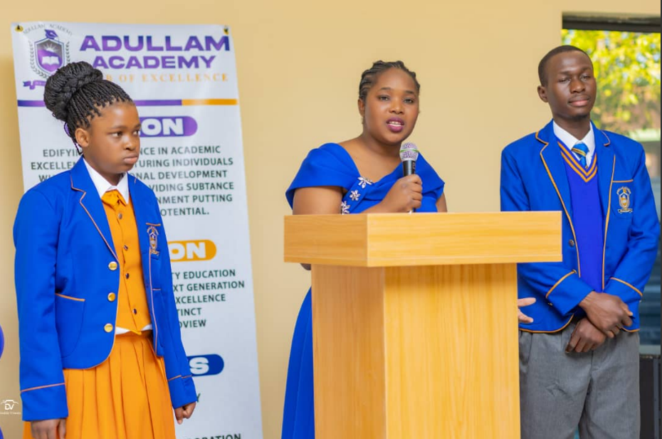 Adullam Academy students in a classroom setting learning together